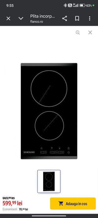 Plita electrica Samsung