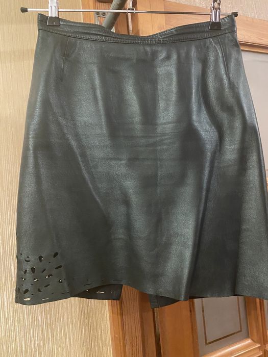 Кожаная юбка
