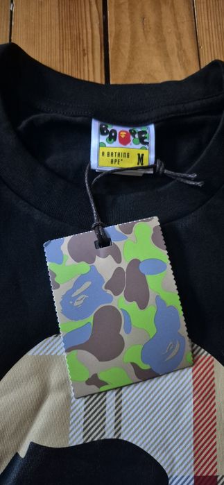 Bape Tee  x Burberry