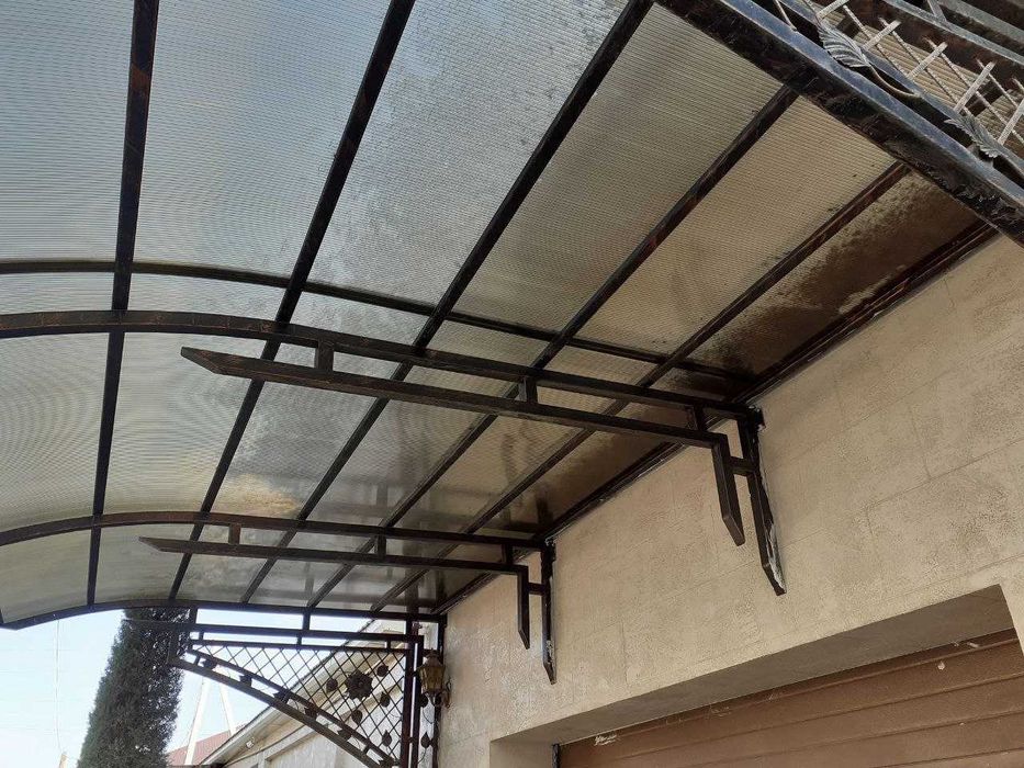 Авто навес навесы на болтах avto naves mashinaga naves hovliga naves