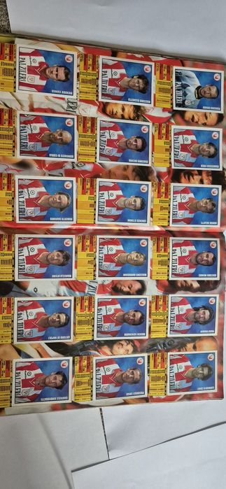 Album de colectie Merlin iCalcio 98--in folie (90%complet)