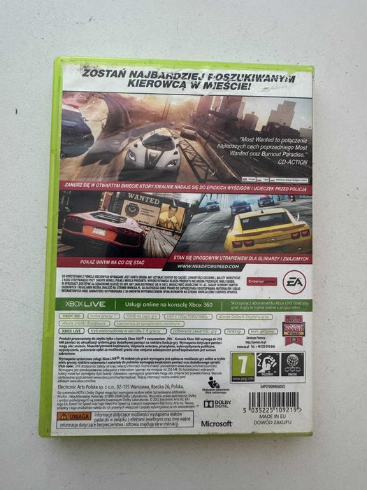 Need For Speed Most Wanted 2012 за Xbox 360