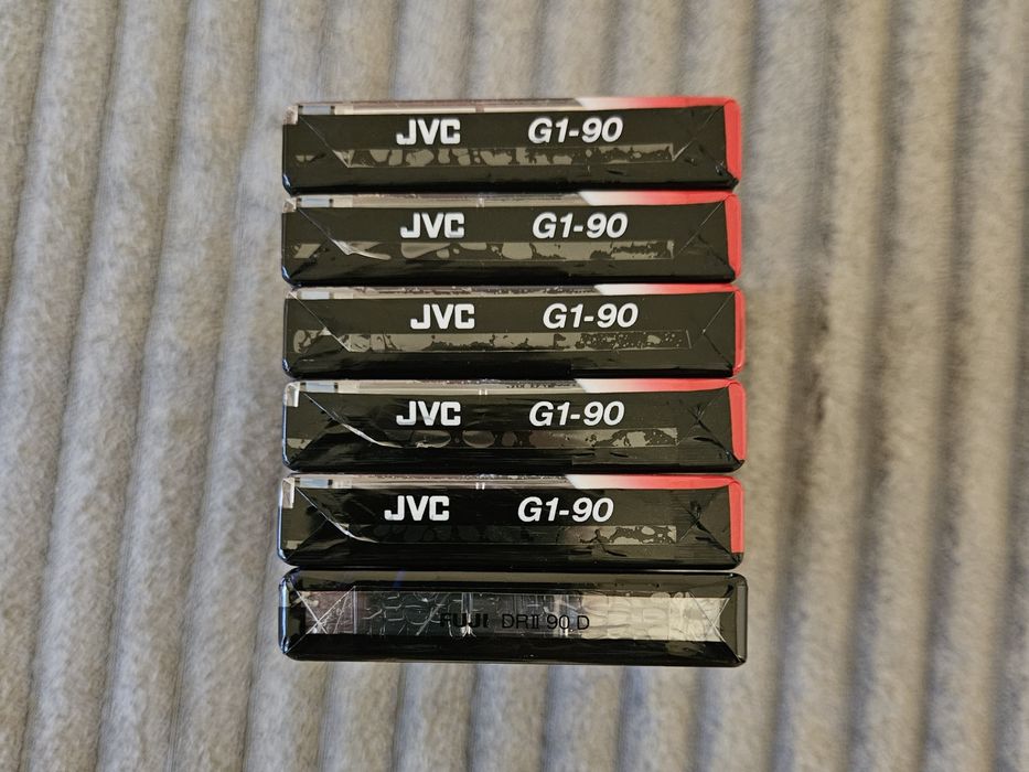 6 Casete Audio JVC Fuji