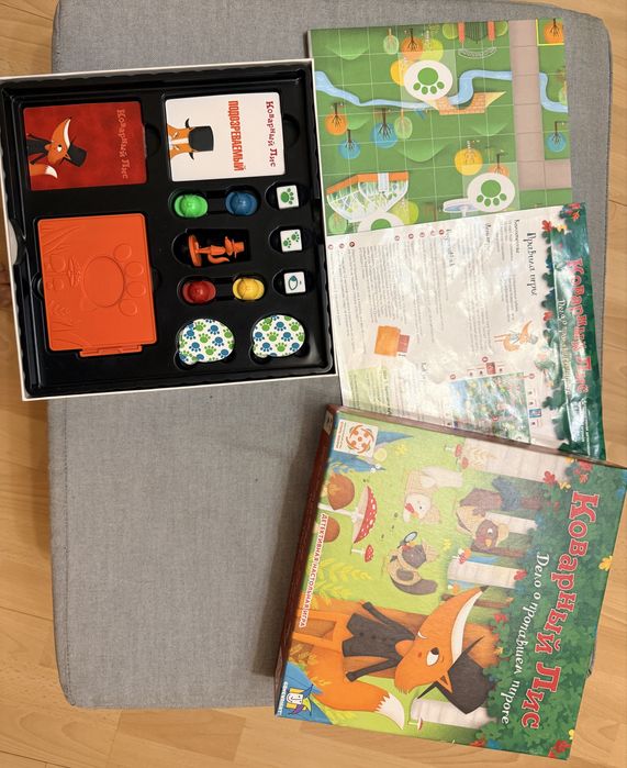 Настольная игра "Коварный лис"