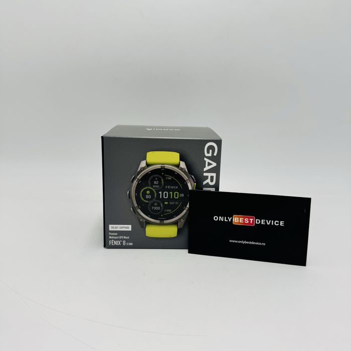 Garmin Fenix 8 51mm Solar/ Saphire