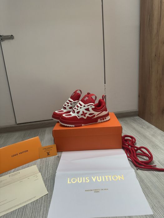 Louis Vuitton Skate Rosu Full Box Calitate Premium