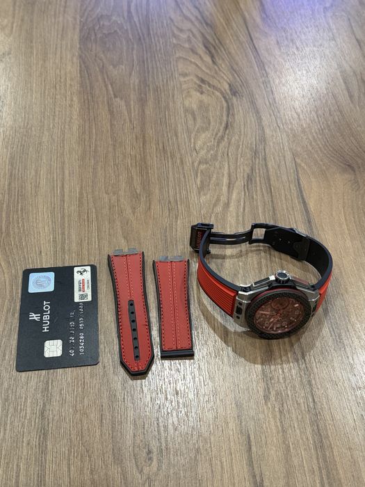 Hublot Big Bang Ferrari (Unico / skeleton) ЛИМИТИРАН