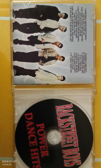 CD compilatie Backstreet Boys - Power Dance Hits
