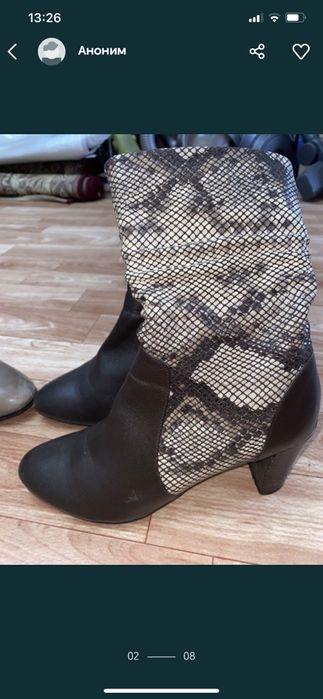 Продам женские сапоги