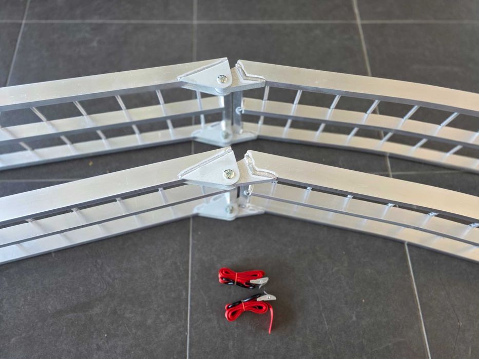 НОВИ Алуминиеви Рампи за АТВ 226х31 см