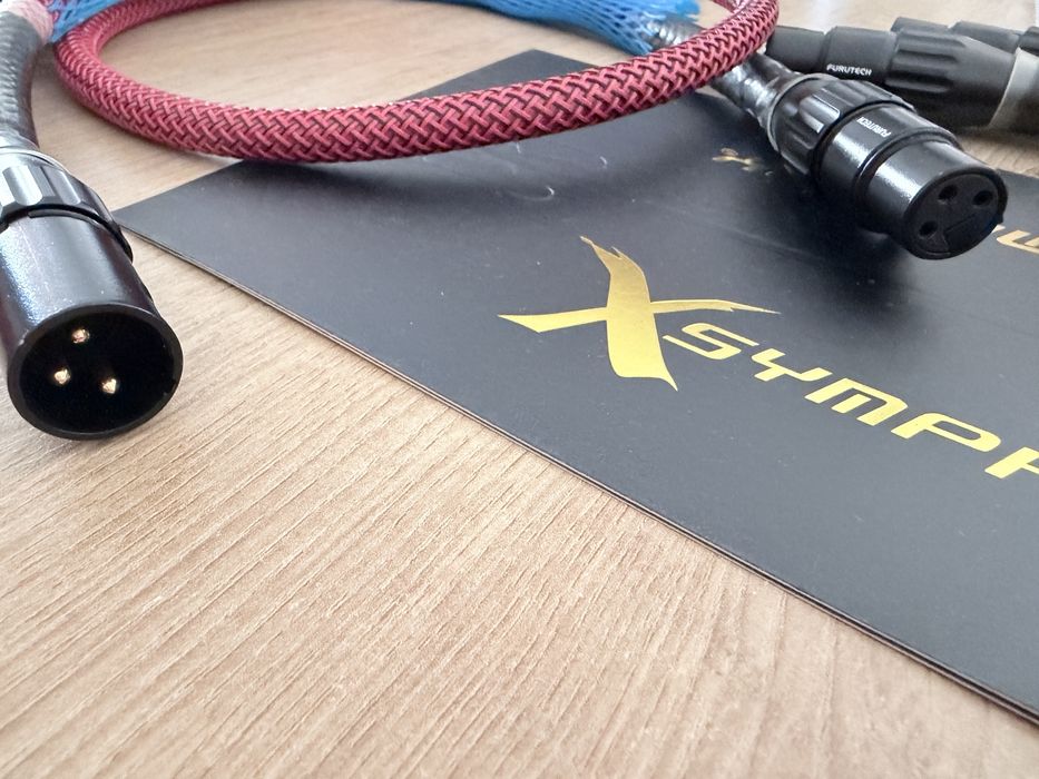 Xsymphony Silver litz xlr analog 1m, 2x perechi