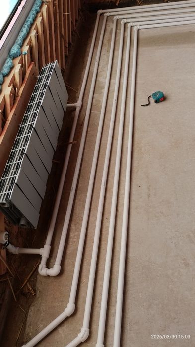 Установка газовых котлов
