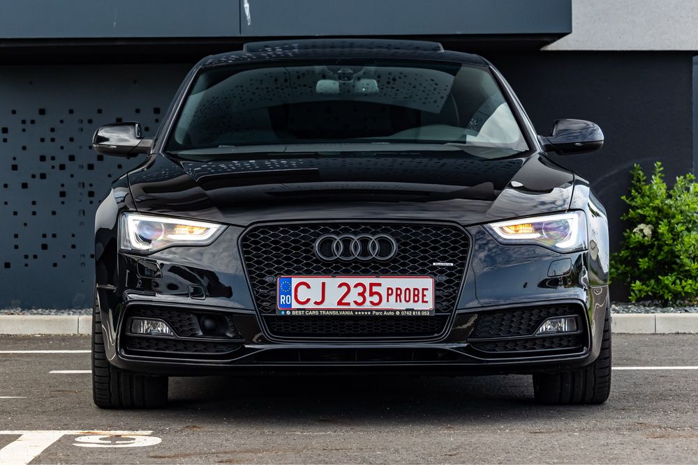 Audi A5 2.0 TDI / S-line / Quattro /  190cp /Trapa/Distronic/Garanție/Rate