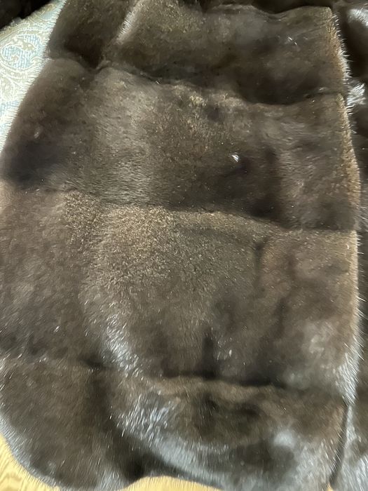 Греческая шуба Black Lama