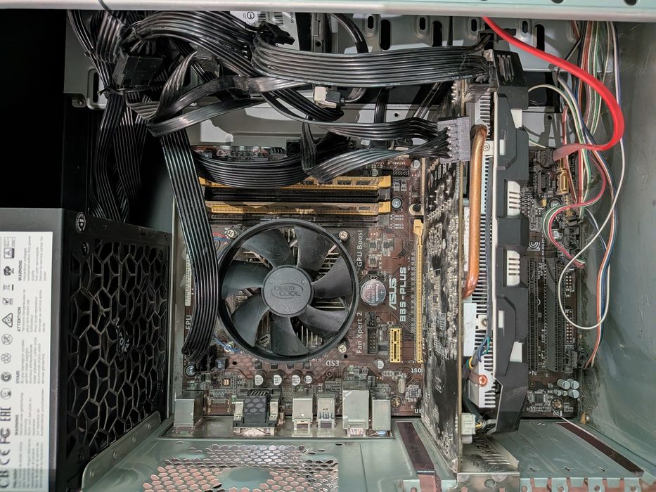 Системный блок компьютер i5, gtx 1060 6gb, 8gb ram, ssd 2шт + hdd 1 TB