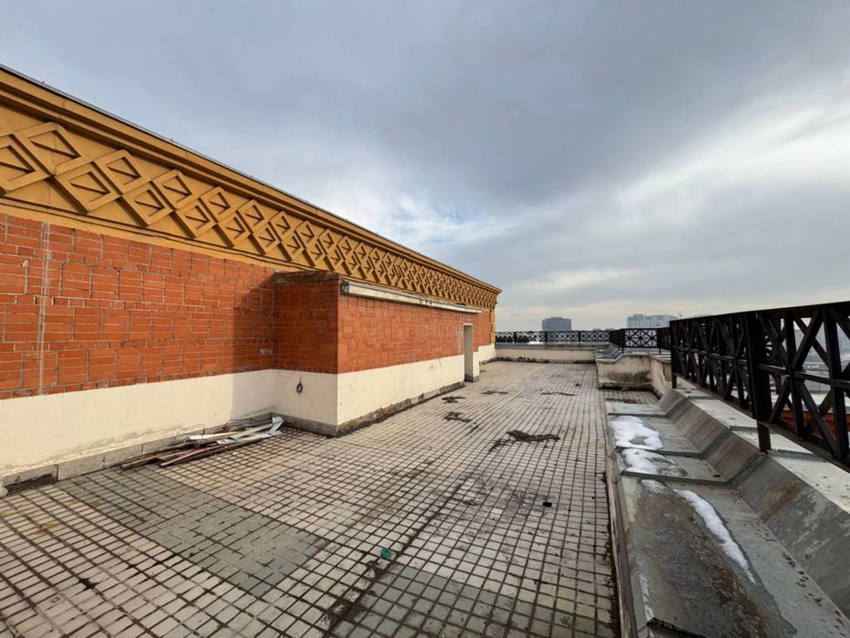 Gabus terassa bilan Nukus kocha, korobka Габус 200м2 с терассой