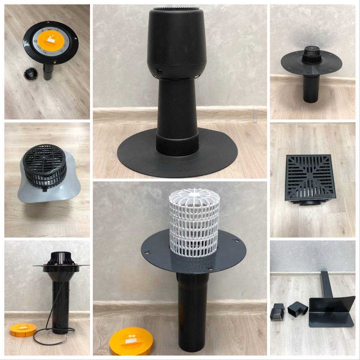 Кровельная воронка трап слив для кровли (Россия) в Ташкенте