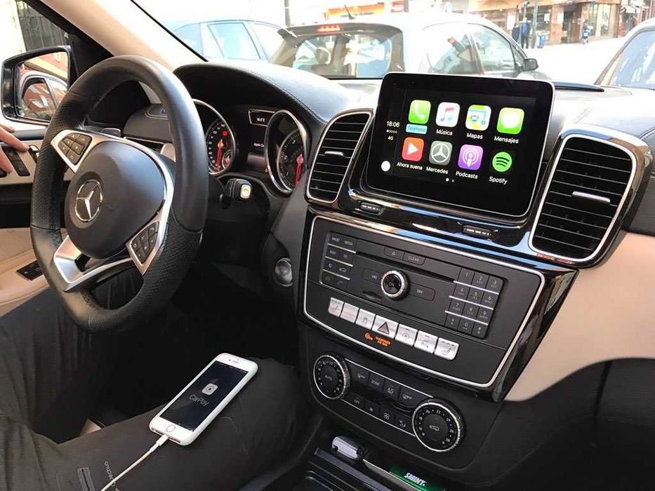 Apple CarPlay Android Auto Mercedes Benz W176 W246 W117 X156 W166 R172