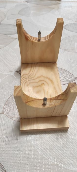 Дървена поставка за месо