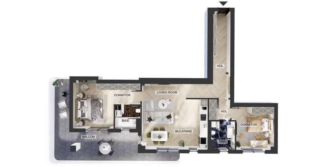 Oportunitate Vanzare Apartament 3 Camere Pipera Zona Rond Omv