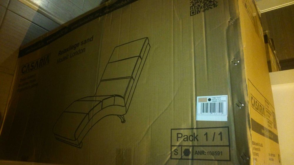 Fotoliu  de  relaxare  living  CASARIA - Nou, in  Ambalajul  Original