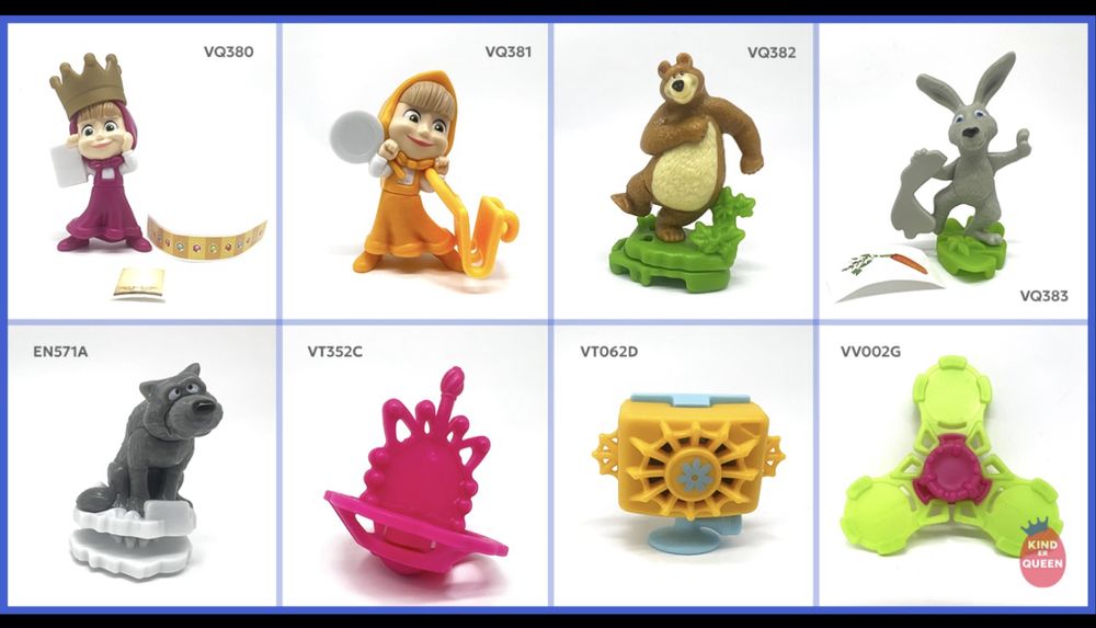 Киндер маша и медведь