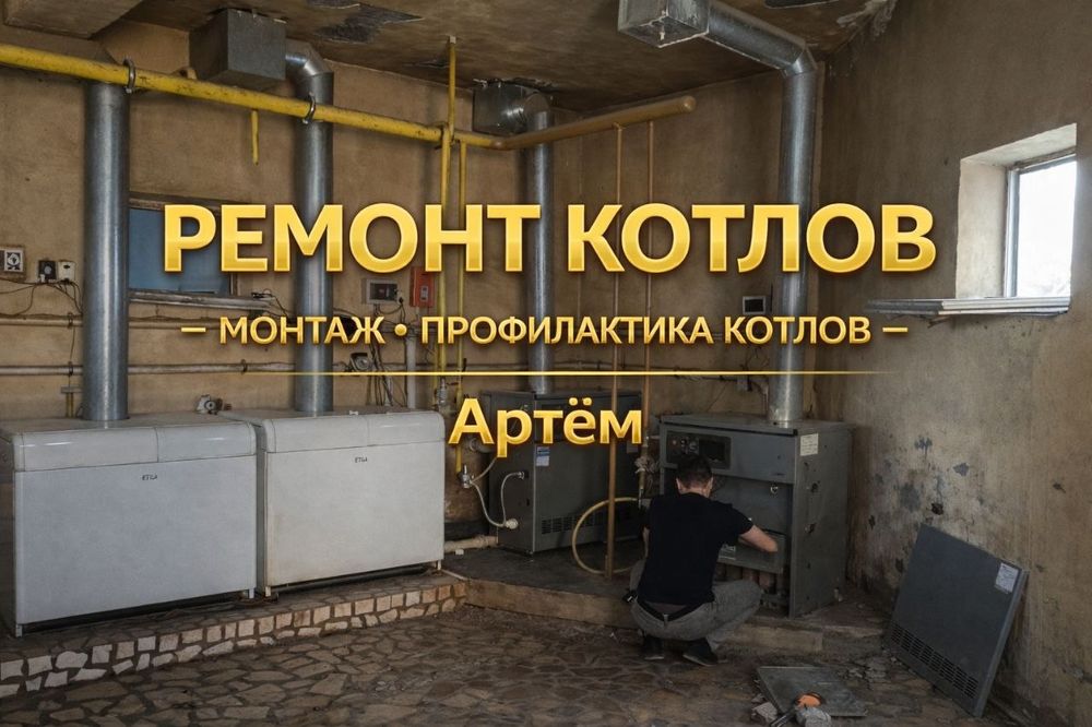 Ремонт котлов профилактика котла ​Gaz qozonlarini sifatli va kafolatli