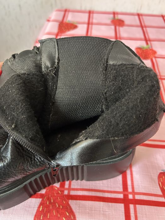 Cizme din piele 35-36 (22cm int)