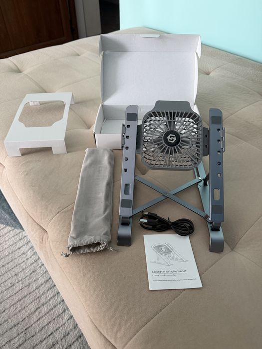 Laptop stand 10-16inch стойка с вентилатол