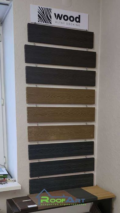 Террасная доска ДПК T-DECKS