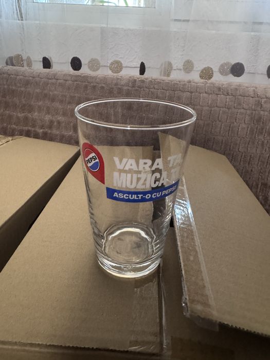 Pahare pepsi 12 bucati la set
