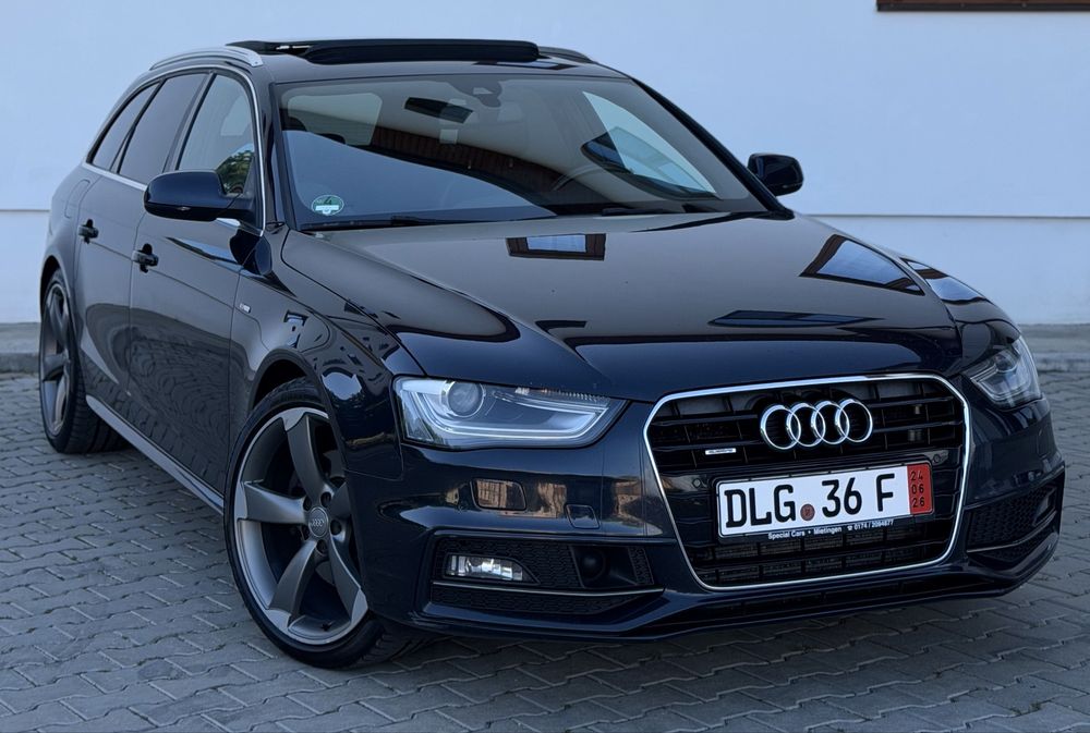 AUDI A4 2.0 TDI 177 CP Quattro 2014 S-line