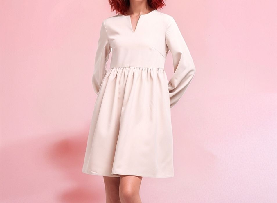 Новое платье для девушек (осень, зима и весна)