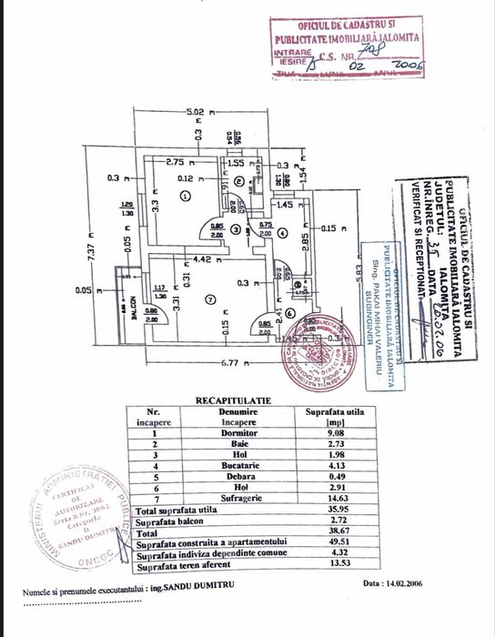 Apartament cu 2 camere de vanzare,zona liceului Grigore Moisil