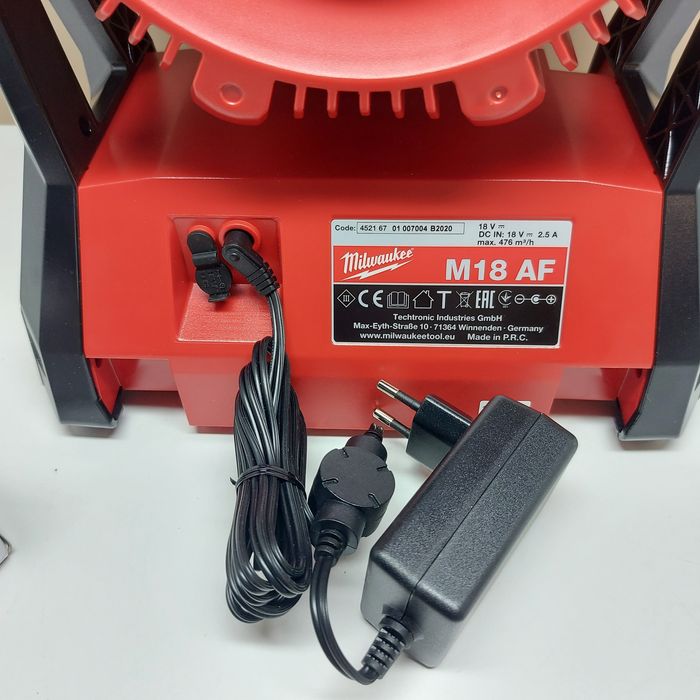 ПРОМОЦИЯ.Акумулаторен вентилатор Milwaukee M18 AF