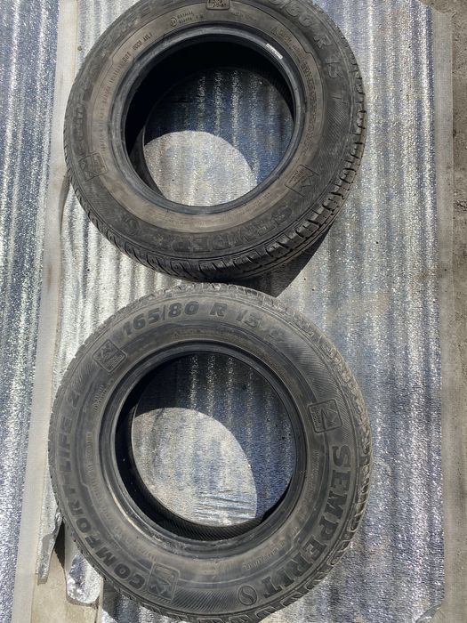 Колесо летние шины б/у. R 13