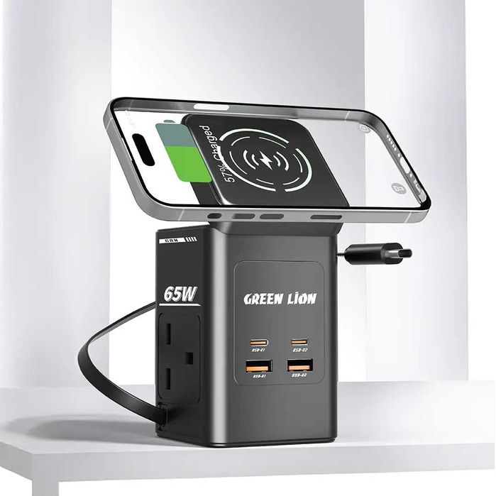 Green Lion 65W Max Power 3250W — Универсальный Адаптер. Есть доставка