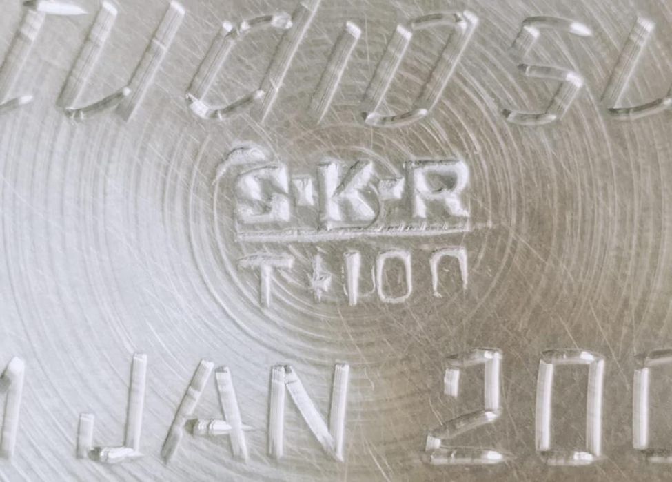 Pahar argint masiv, sterling, India