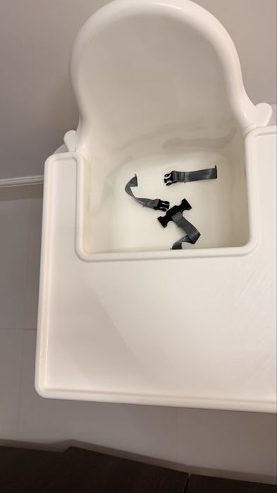 Scaun masă copii IKEA ANTILOP + Catchy + husă pernă – stare impecabilă