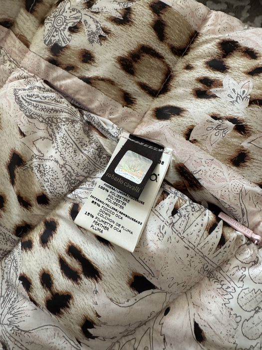 Пуховик на девочку Roberto Cavalli