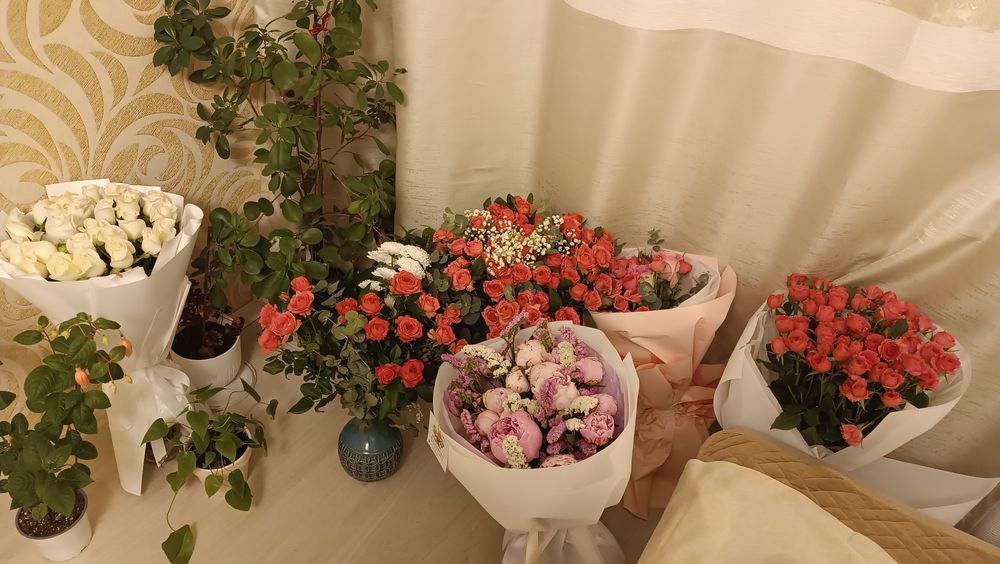 Букеты цветов, недорого