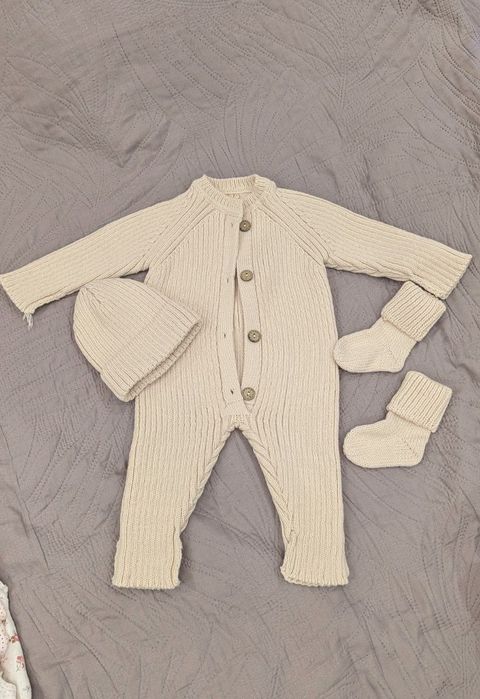 Пакет вещей 35шт для девочки 3-6 мес