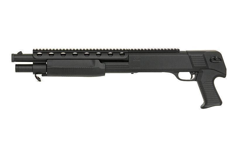 Pusca Shotgun M309 Black EE Airsoft,Noua,Armare Manuala/Arc 1,4 Joule