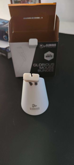 Glorious Mouse Bungee Ascend - като ново - бял цвят