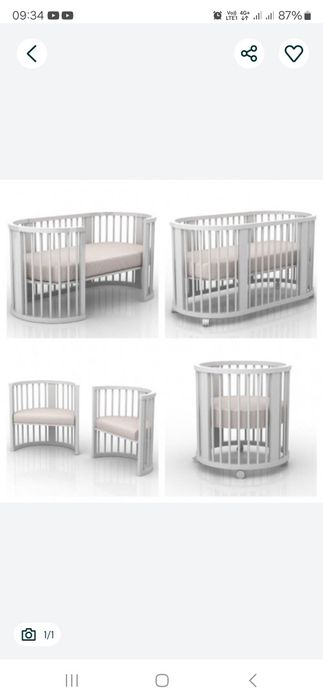 Продам кроватку детскую