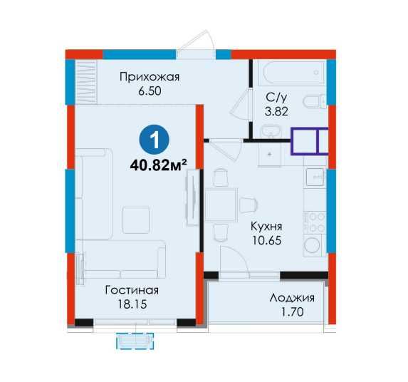 Жомий круг, алмазарский район, в жк бизнес класса,можно в ипотеку (АА)