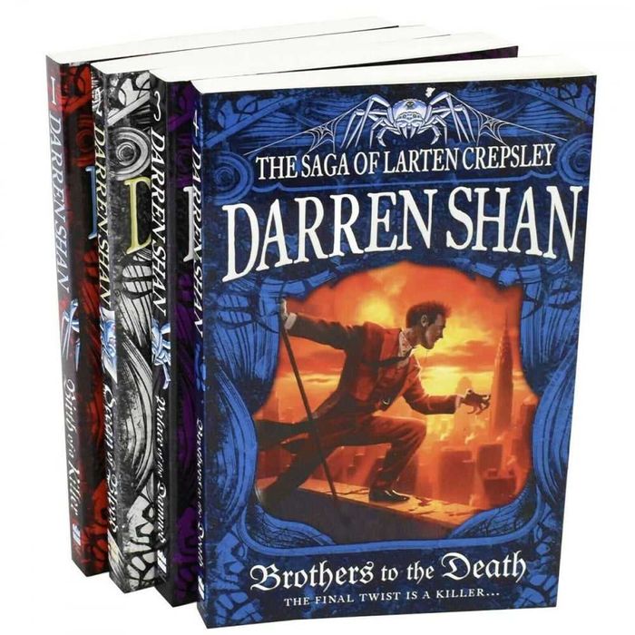 Darren Shan Series Collection The Saga Of Larten Crepsley 4 Books