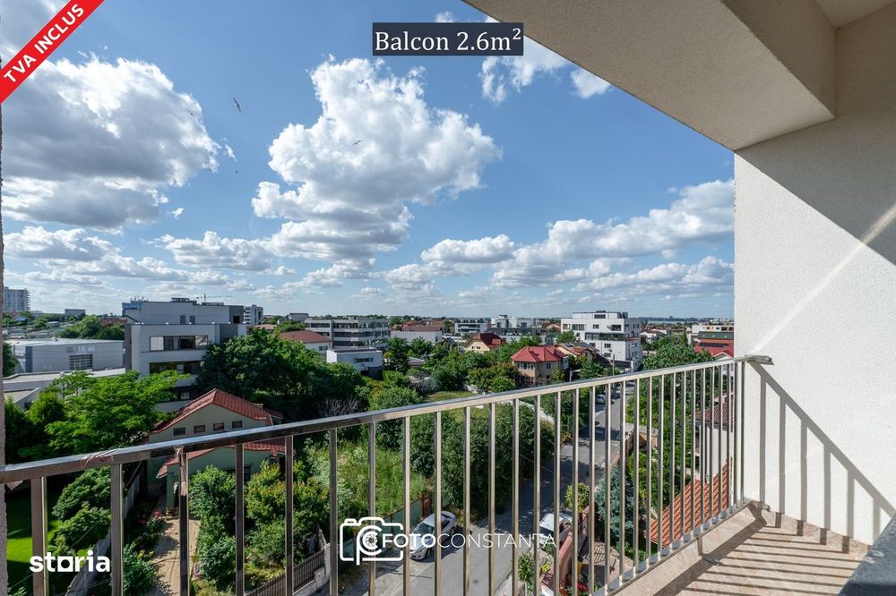 #Apartament decomandat: 3 camere și 2 băi | Zona Elvila - Tomis Plus