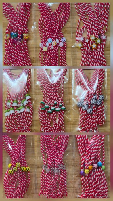 Детски, мъжки и дамски Мартеници и Десетки