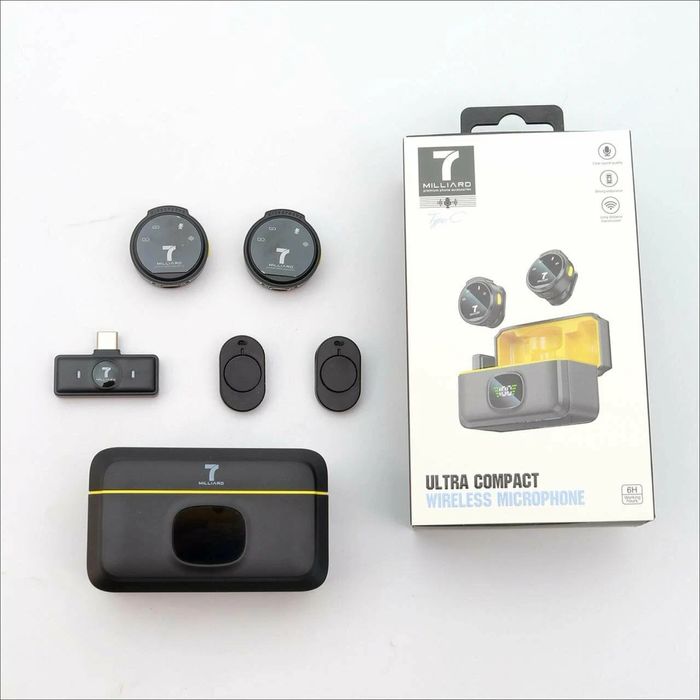 7M Универсальный Беспроводной петличный микрофон,шумоподавление, доста